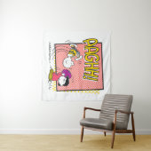 Charlie Brown und Lucy Football Comic Graphic Wandteppich (Beispiel (Horizontal))