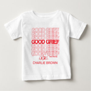 Charlie Brown - Vielen Dank für Ihre Bag Grafik Baby T-shirt
