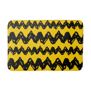 Charlie Brown Zig Zag Muster Badematte
