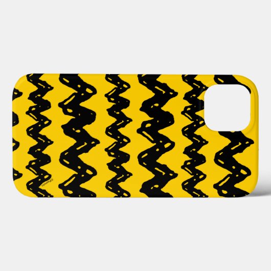 Charlie Brown Zig Zag Muster Case-Mate iPhone Hülle (Rückseite (Horizontal))