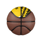 Charlie Brown Zig Zag Muster Mini Basketball (Rechts)