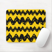 Charlie Brown Zig Zag Muster Mousepad (Mit Mouse)