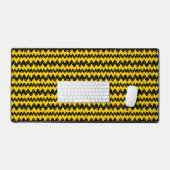 Charlie Brown Zig Zag Muster Schreibtischunterlage (Tastatur & Maus)