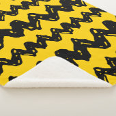 Charlie Brown Zig Zag Muster Sherpadecke (3/4)
