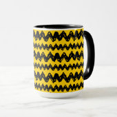 Charlie Brown Zig Zag Muster Tasse (VorderseiteRechts)