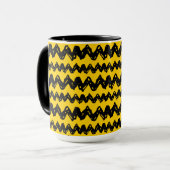 Charlie Brown Zig Zag Muster Tasse (Vorderseite Links)