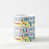 Charlie Browns Baseball-Erinnerungen Kaffeetasse (Mittel)