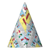 Charlie Browns Baseball-Erinnerungen Partyhütchen (Rückseite)