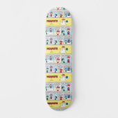 Charlie Browns Baseball-Erinnerungen Skateboard (Vorderseite)