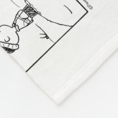 Charlie Browns Erinnerungen am Pitcher-Berg Fleecedecke (Ecke)