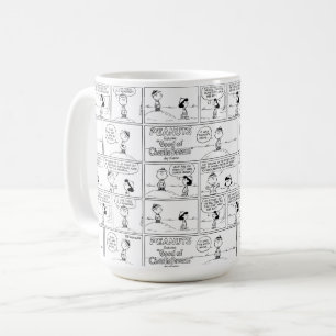 Charlie Browns Erinnerungen am Pitcher-Berg Kaffeetasse