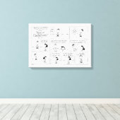 Charlie Browns Erinnerungen am Pitcher-Berg Leinwanddruck (Insitu (Holzboden))