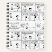 Charlie Browns Erinnerungen am Pitcher-Berg Notizblock (Vorderseite)