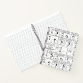 Charlie Browns Erinnerungen am Pitcher-Berg Notizblock (Innenseite)