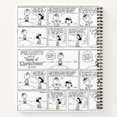 Charlie Browns Erinnerungen am Pitcher-Berg Notizblock (Rückseite)