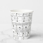 Charlie Browns Erinnerungen am Pitcher-Berg Pappbecher (Rechts)