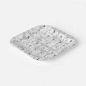 Charlie Browns Erinnerungen am Pitcher-Berg Pappteller (Gewinkelt)