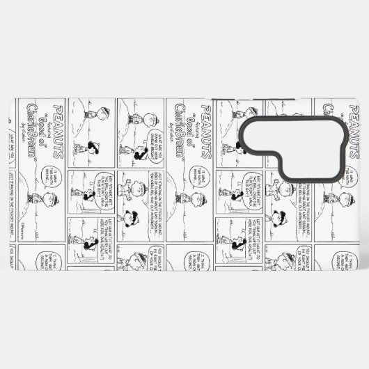 Charlie Browns Erinnerungen am Pitcher-Berg Samsung Galaxy Hülle (Rückseite (Horizontal))
