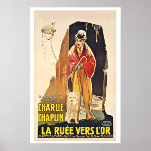 Charlie Chaplin Der Goldrausch Poster