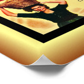 Charlie Chaplin's ~ The Great Dictator 1940 ~ Poster (Ecke)