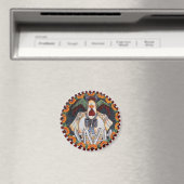 Charlie Cluckleworth Rooster Magnet (In Situ (Geschirrspüler))