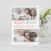 CHARLIE Colorful 2 Foto Fun Frohe Weihnachten (Stehend Vorderseite)