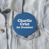 CHARLIE CRIST FÜR PRÄSIDENT BUTTON (Beispiel)