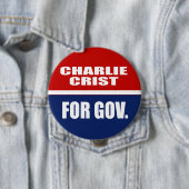 CHARLIE CRIST FÜR SENAT BUTTON (Beispiel)