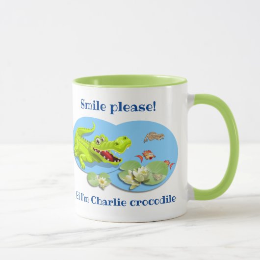 Charlie Crocodile Tasse (Rechts)