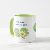 Charlie Crocodile Tasse (Vorderseite Links)