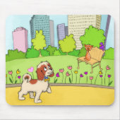 Charlie das unbekümmerte Central Park Mousepad (Vorne)