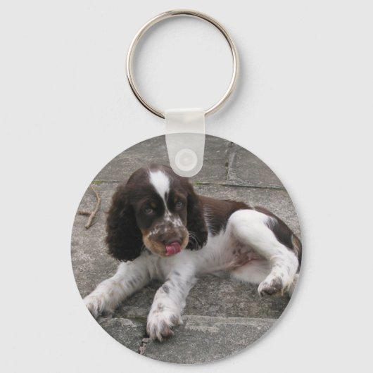 Charlie der Springer! Schlüsselanhänger (Vorderseite)