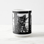 Charlie die Katze Kaffeetasse (Mittel)