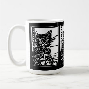 Charlie die Katze Kaffeetasse