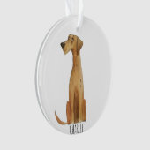 Charlie Dog Ornament (Vorderseite)