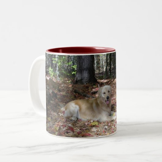 Charlie - Fall Zweifarbige Tasse (Vorderseite Links)