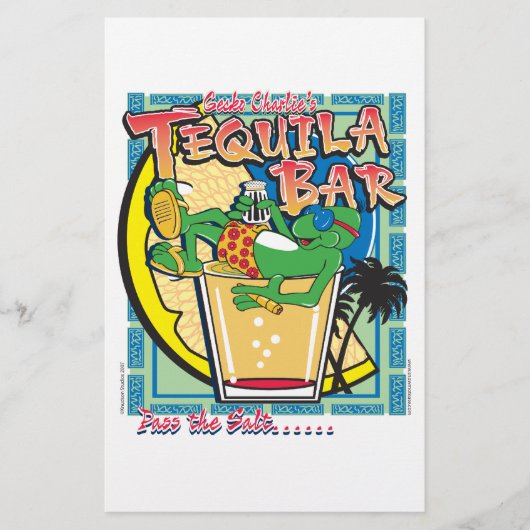 CHARLIE-in-SHOT Briefpapier (Vorderseite)