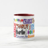 Charlie-Kaffee-Tasse Tasse (Zentrum)