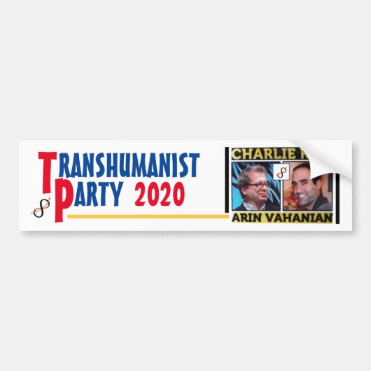 Charlie Kam / Arin Vahanian 2020 Autoaufkleber (Vorne)