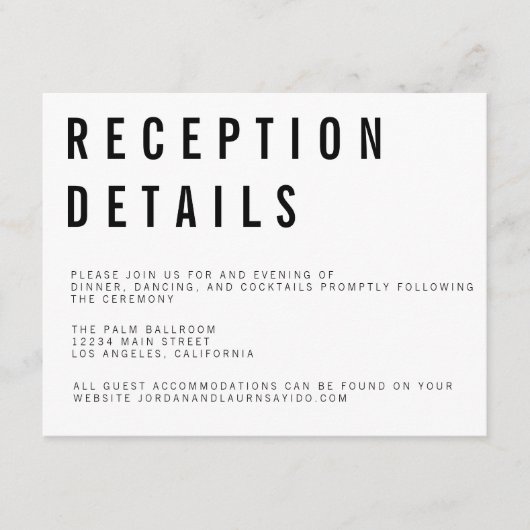 Charlie-Minimalistisch-Abschlusskarte Begleitkarte (Vorderseite)