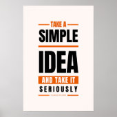 Charlie Munger Quote Poster Variation (Vorne)