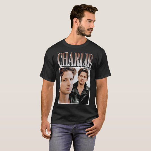 Charlie puth Classic T - Shirt (Vorne ganz)