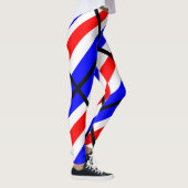 Charlie Red White Blue Leggings (Rechts)