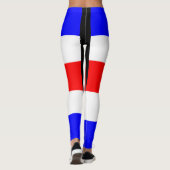 Charlie Red White Blue Leggings (Rückseite)