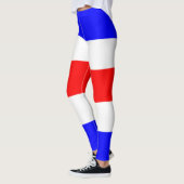 Charlie Red White Blue Leggings (Links)