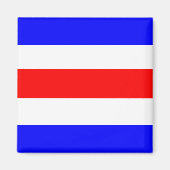 Charlie Red White Blue Magnet (Vorne)