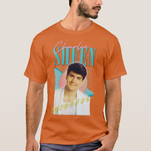 Charlie Sheen 80er Aesthetic T-Shirt