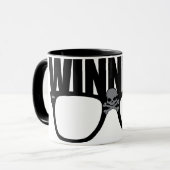 Charlie Sheen-Gewinnen Tasse (Vorderseite Links)