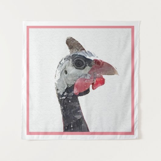 Charlie Square Wandteppich (Vorderseite)