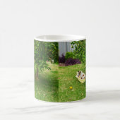 Charlie The Fox Terrier Bath Time, Tasse des Kaffe (Mittel)